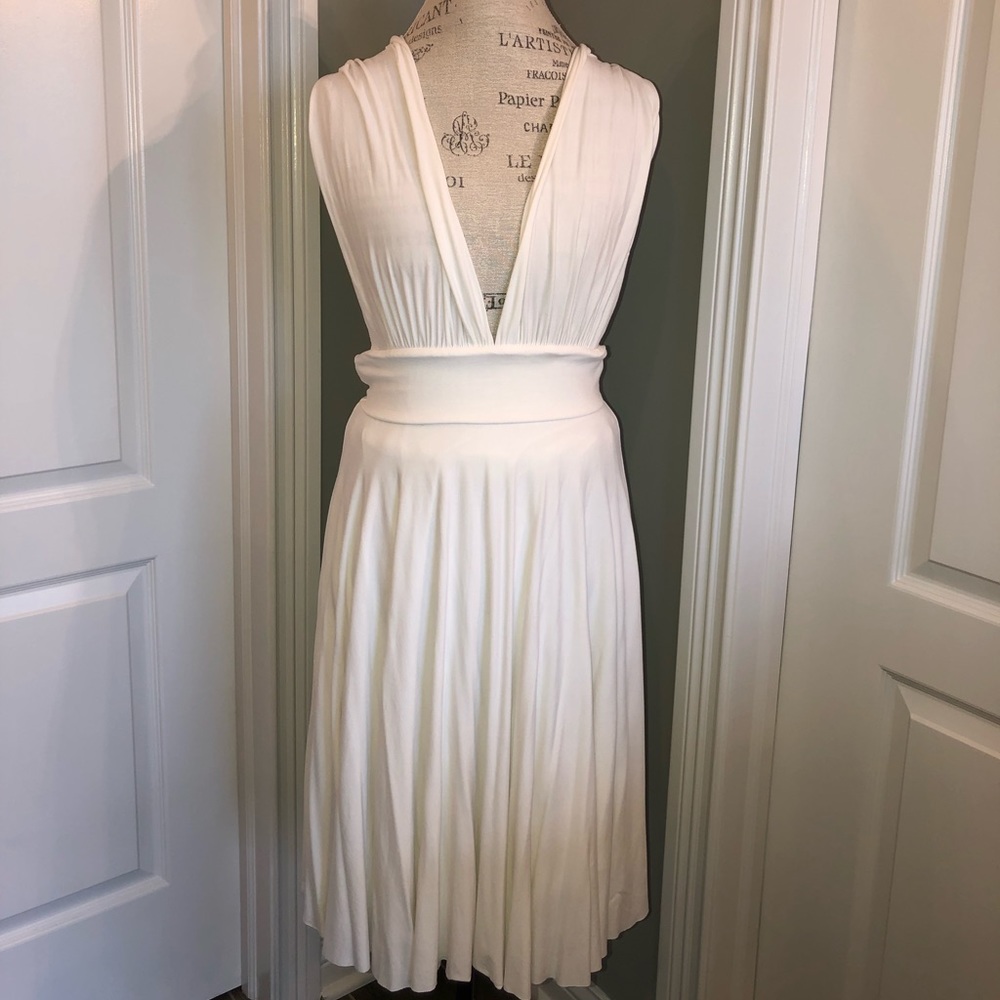 Variety wear white dress
